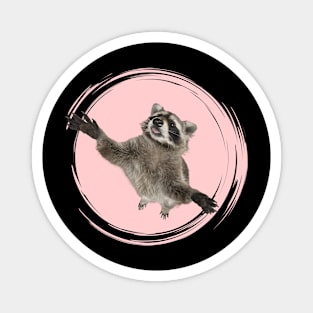 Pedro Raccoon Dancing Popular Internet Meme mapache dance T-Shirt Magnet